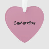 コーギー犬の子犬のペンブロークのウェールズのクリスマスのサンタの帽子 オーナメント (裏面)