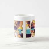 コーギー犬の愛 コーヒーマグカップ (中央)