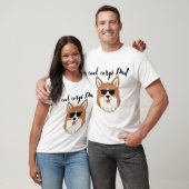 コーギー犬パパTシャツ Tシャツ (ユニセックス)