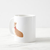 コーギー犬 コーヒーマグカップ (正面左)