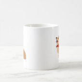 コーギー犬 コーヒーマグカップ (中央)