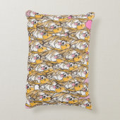 コーギー訛り枕 アクセントクッション (裏面(縦))