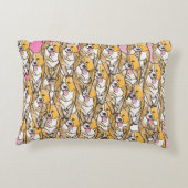 コーギー訛り枕 アクセントクッション (裏面)