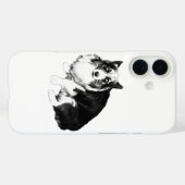 コーギー静かな強さケース Case-Mate iPhoneケース (裏面 (横))