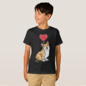 コーギー風船 Tシャツ (正面フル)