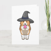 コーギー魔女 カード (正面)