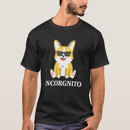 コーギー インコグニート コーギー Tシャツ (正面)