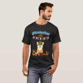 コーギー オクトーバーフェスト Tシャツ (正面フル)