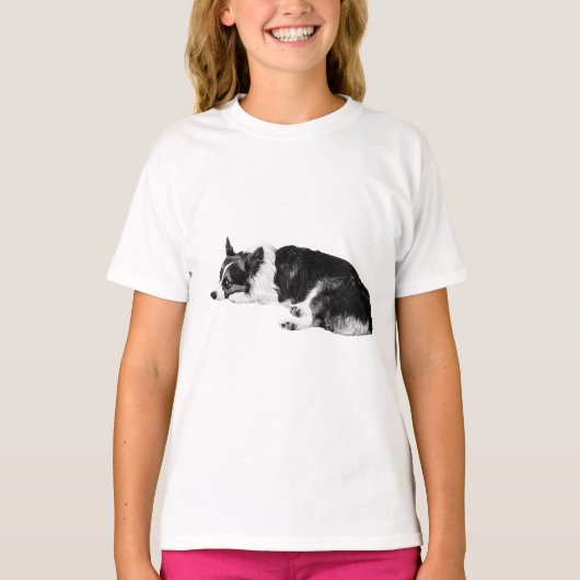 コーギー キャルムターン Tシャツ (正面)