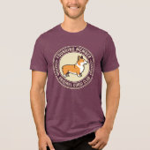 コーギー・クラブ創設メンバー・ユーモア トライブレンドTシャツ (正面)