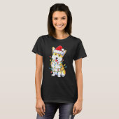コーギー クリスマス ださいセーター Tシャツ (正面フル)