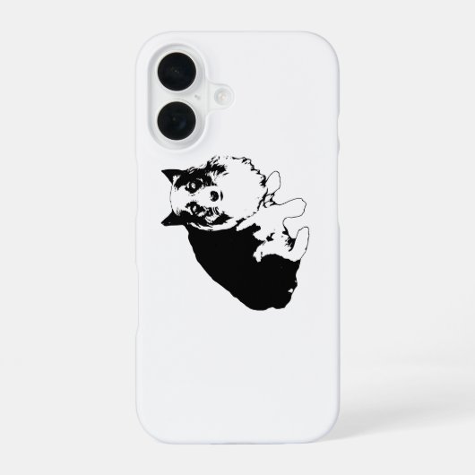 コーギー クリーン エッジ iPhone 16ケース (裏面)