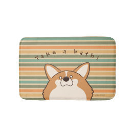 コーギー "コギたま(レッド)" -Retro- バスマット