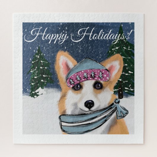 コーギー ジグソーパズル (縦)