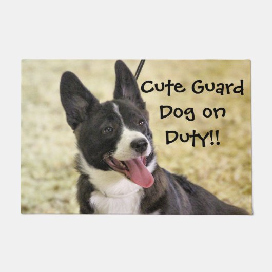 コーギー ドアマット (正面)