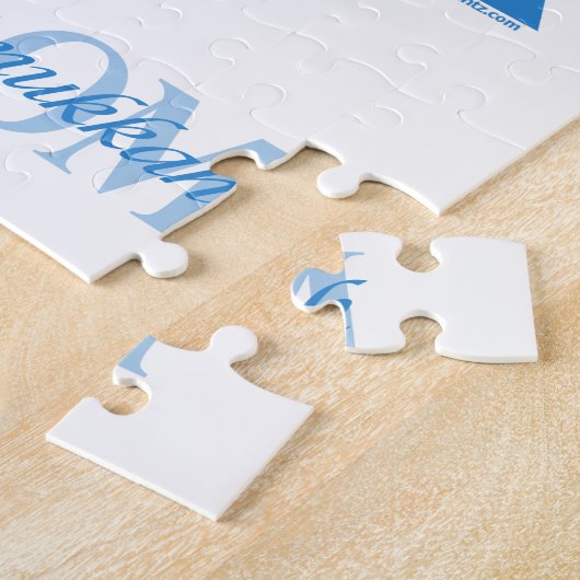 -コーギー-ハヌカーのダビデの星オーウェン ジグソーパズル (側面)