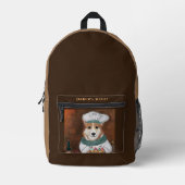 コーギー プリントバックパック (正面)