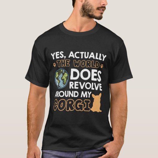 コーギー プレミアム Tシャツ (正面)