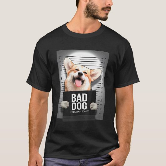 コーギー・マグショー Tシャツ (正面)