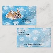 コーギー 名刺 (正面/裏面)