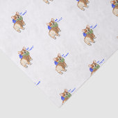 コーギー"得られた御馳走か"。 ティッシュペーパー 薄葉紙 (詳細)