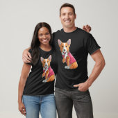 コーギー 愛してる ママ タトゥー 犬 母の日 Tシャツ (ユニセックス)
