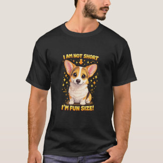 コーギー - 私は背が低いわけじゃない Tシャツ