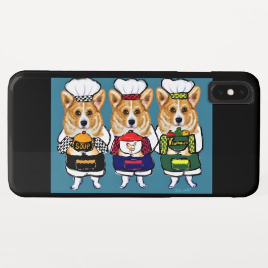 コーギー Case-Mate iPhoneケース (裏面(横))