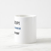 コーギーK9の単位のかわいい警察は襲います コーヒーマグカップ (中央)