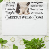 コーギ形質 キッチンタオル (折り畳み)