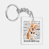 コーギ形質 キーホルダー (正面左)