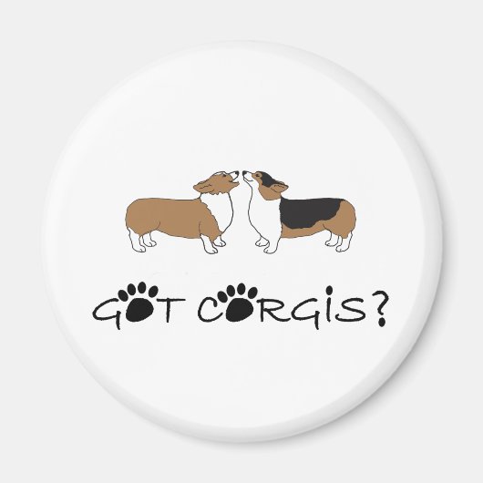 コーギ得ス？ マグネット (正面)