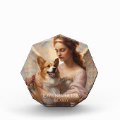 コーギ愛は永遠に死ぬ記念 フォトブロック (正面)