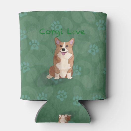 コーギ愛 缶クーラー (裏面)