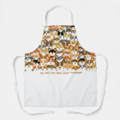 コーギ数々のエプロン エプロン (正面)