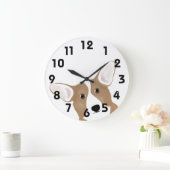 コーギ時計 ラージ壁時計 (ホーム)