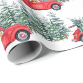 コーギ来スのクリスマスの家 – パターン ラッピングペーパー (ロールコーナー)