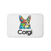 コーギ犬のオーナーペンブロークメンズウェルシュコーギーメンズ バスマット (正面)