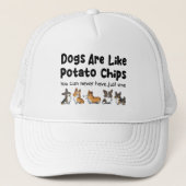 コーギ犬は絶対にポテトチップスのような存在だ キャップ (正面)