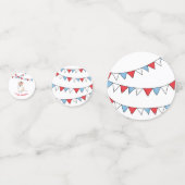 コーギ王室のテーブル紙吹雪 コンフェッティ (裏面)