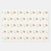 コーギ王室の包装紙 ラッピングペーパーシート (正面)