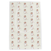 コーギ王室の抱き枕 ミディアムペーパーバッグ (正面)