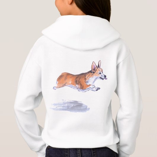 コーギ飛行絵画時間 (裏面)