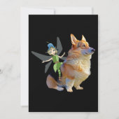 コーギ&フェアリー – ペおもしろいンブロークウェルシュコーギー シーズンカード (正面)