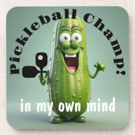 コークおもしろいバック付きピックボールコースター – 6セット コースター