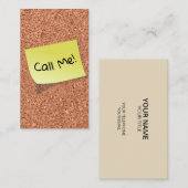 コークおもしろいボードとカスタマイズ可能な文字をポスト 名刺 (正面/裏面)