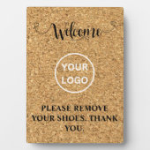 コークエレガントウェルカムホーム靴を取り外して フォトプラーク (正面)