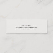 コークカッコいいソムリエワイン専門家 スキニー名刺 (裏面)