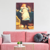 コークスイングイーズアスティングチャールズバートン理容師 キャンバスプリント (インサイチュ (リビング))