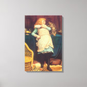 コークスイングイーズアスティングチャールズバートン理容師 キャンバスプリント (正面)